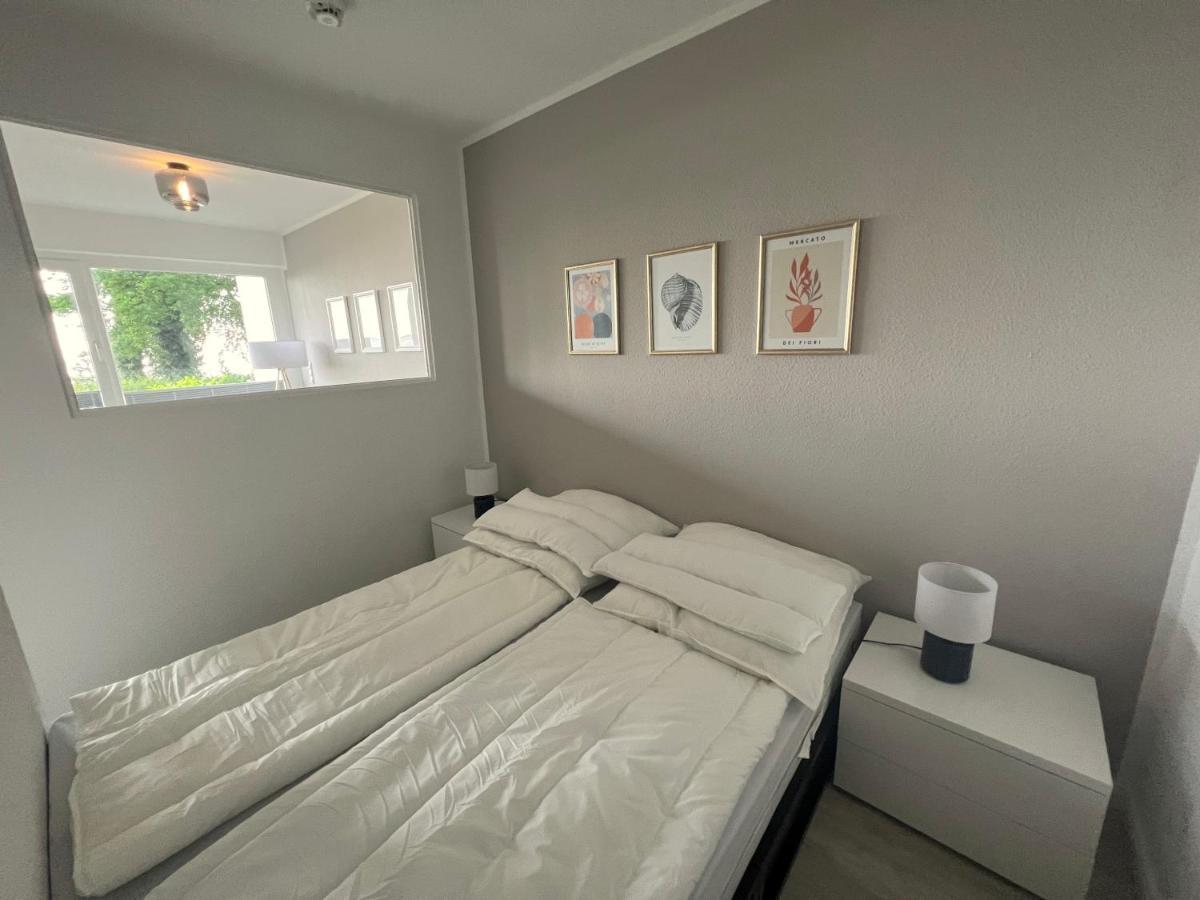 Moderne 3-Zi-Wohnung Mit Meerblick Direkt Am Strand Scharbeutz Exteriör bild