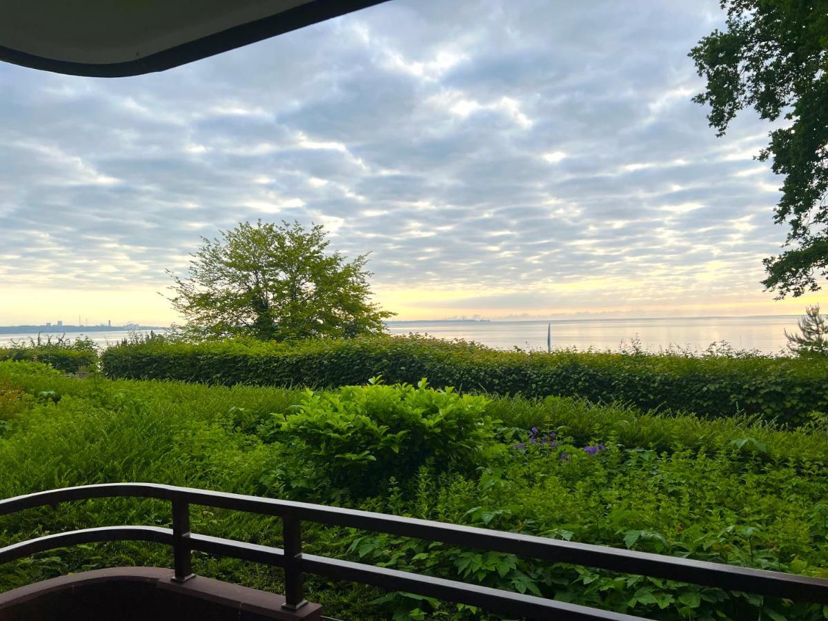 Moderne 3-Zi-Wohnung Mit Meerblick Direkt Am Strand Scharbeutz Exteriör bild